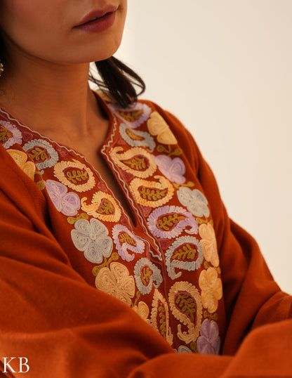 Rang-e-Khizan Rusty Paisley Aari Phiran