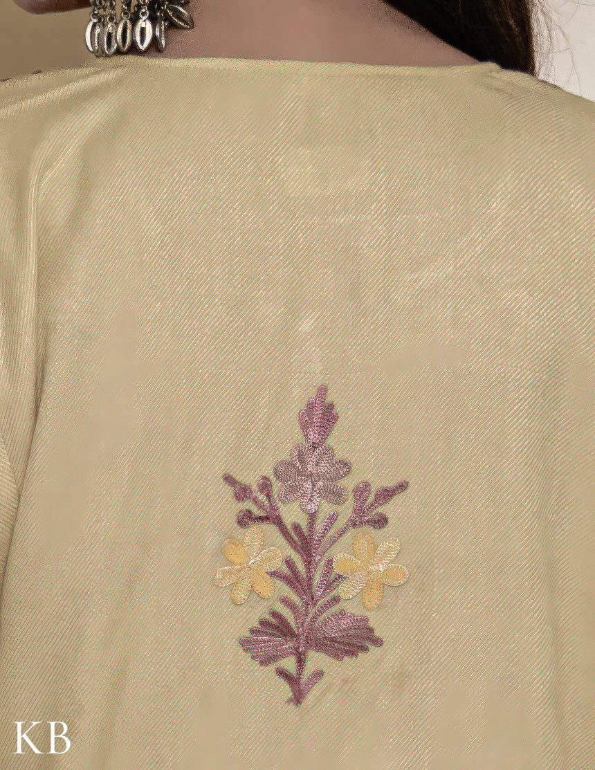 Rang-e-Khizan Ivory Blossom Aari Phiran