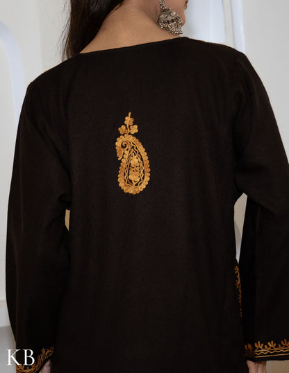 Rang-e-Khizan Classic Black Aari Phiran