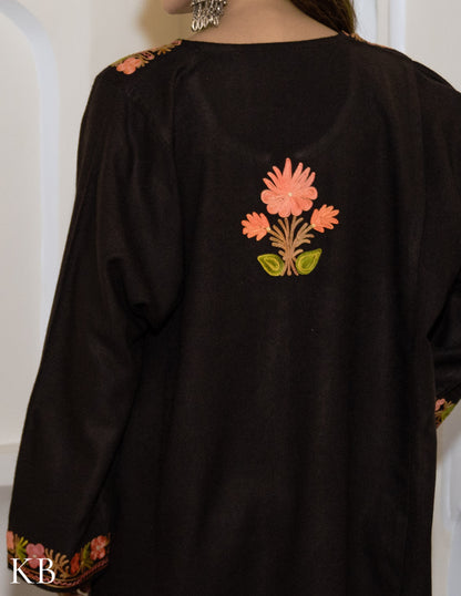 Rang-e-Khizan Classic Black Orchid Aari Phiran