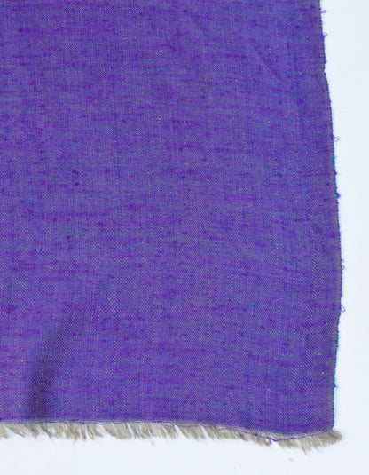 Sea Purple Handwoven Reversible Cashmere Pashmina Shawl