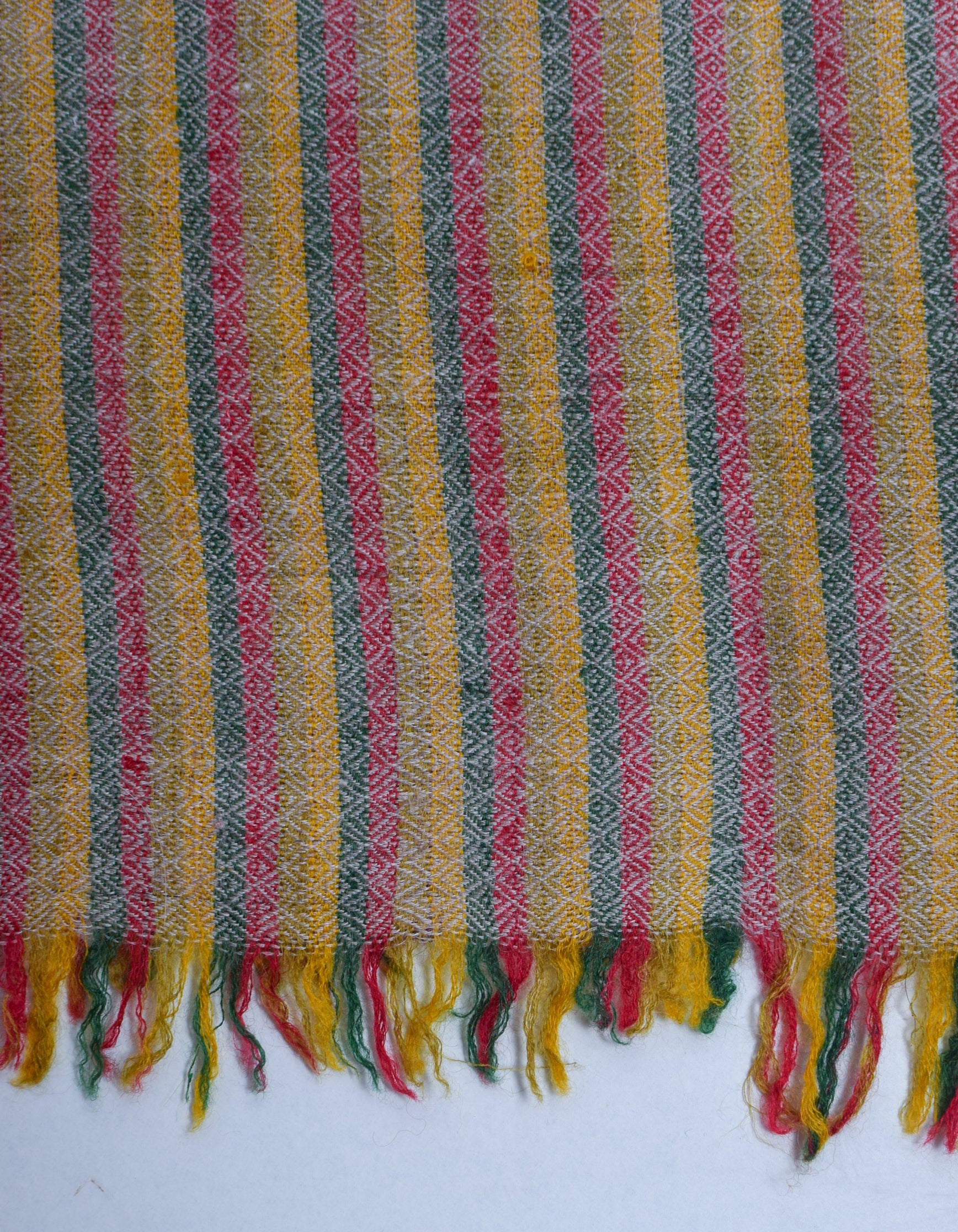 Modern Multi-Pattern Handwoven Embroidered Cashmere Pashmina Stole