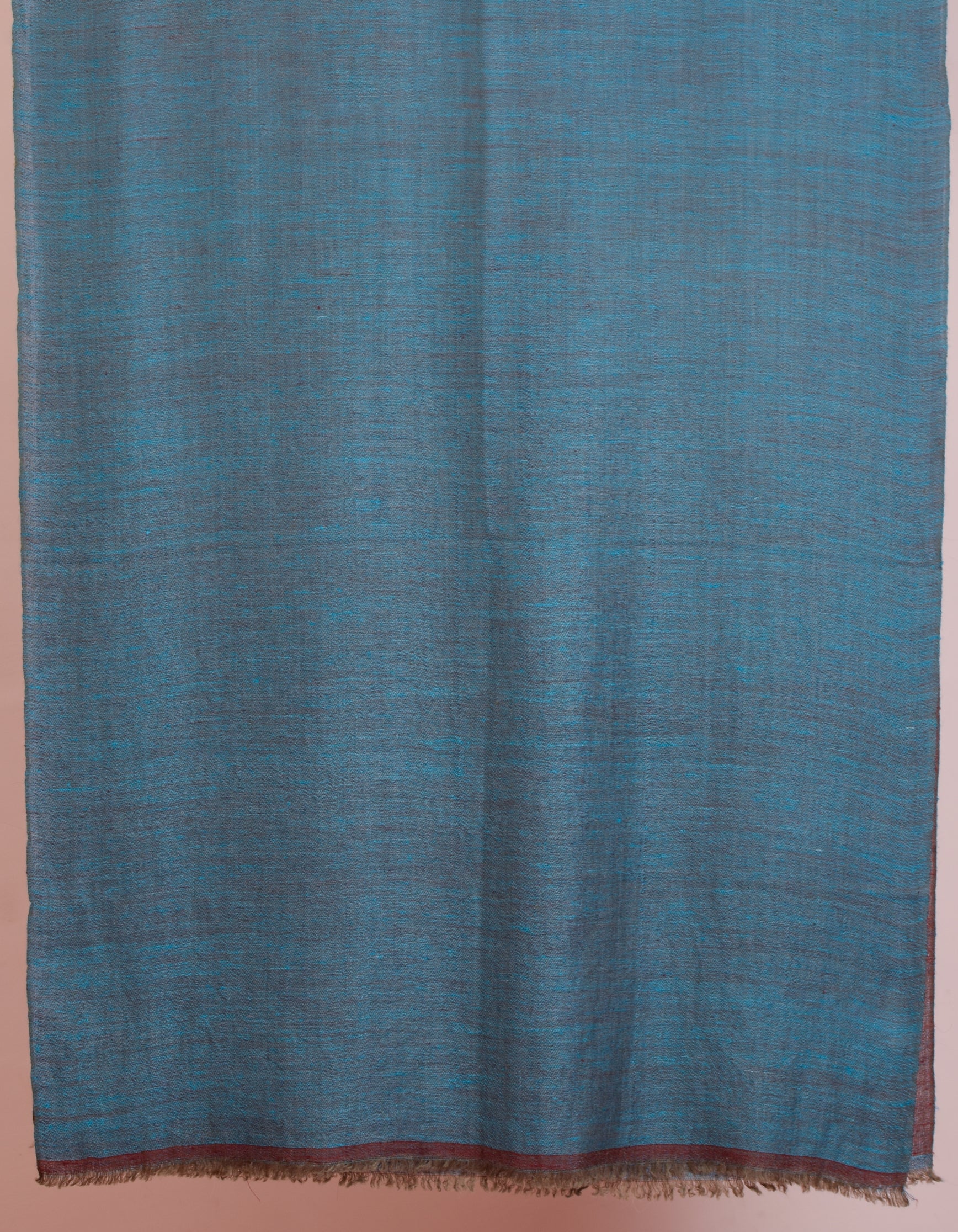 Redwood Blue Handwoven Reversible Cashmere Pashmina Stole