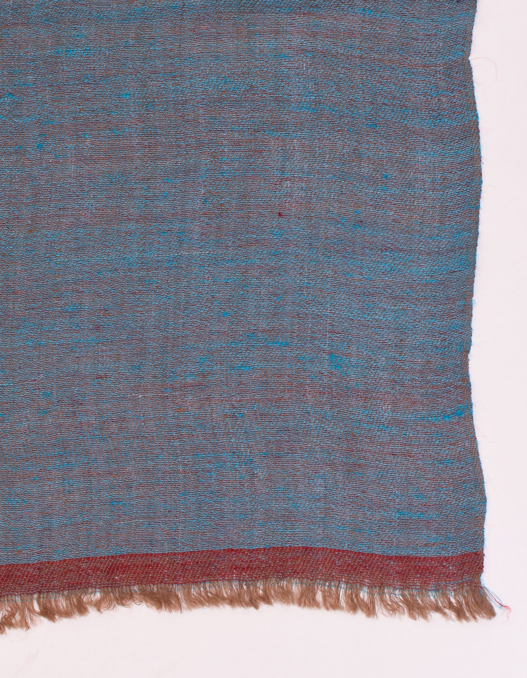 Redwood Blue Handwoven Reversible Cashmere Pashmina Stole