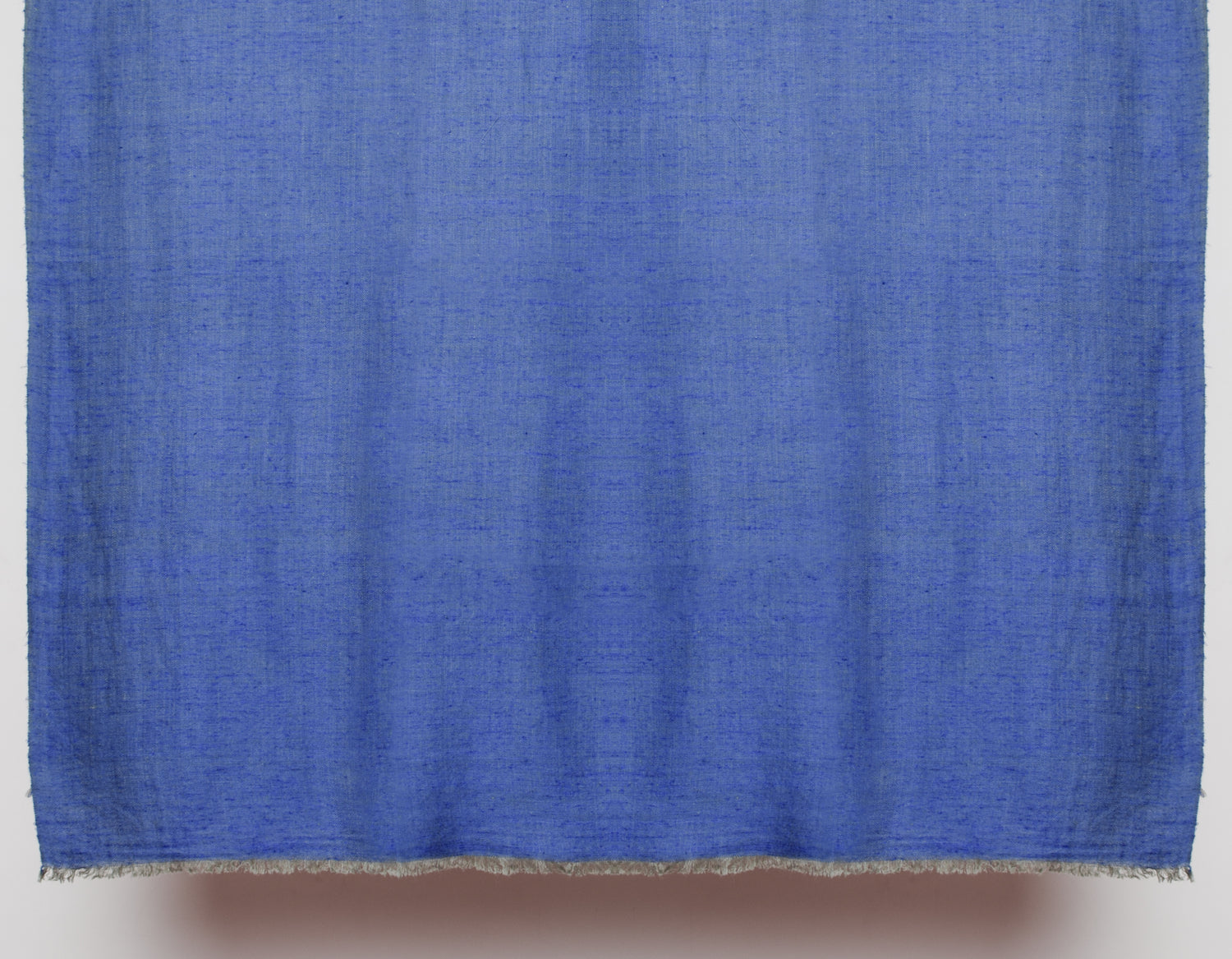 Dual Blue Handwoven Reversible Cashmere Pashmina Shawl