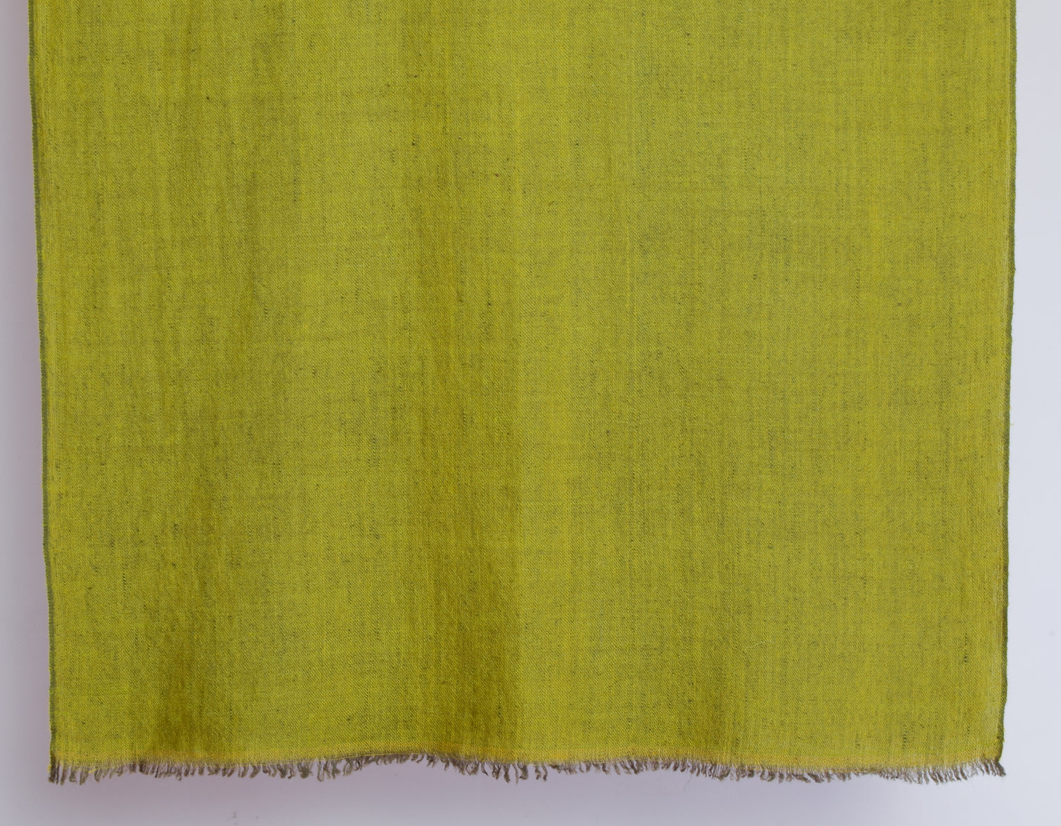 Ginger Yellow Handwoven Reversible Cashmere Pashmina Stole