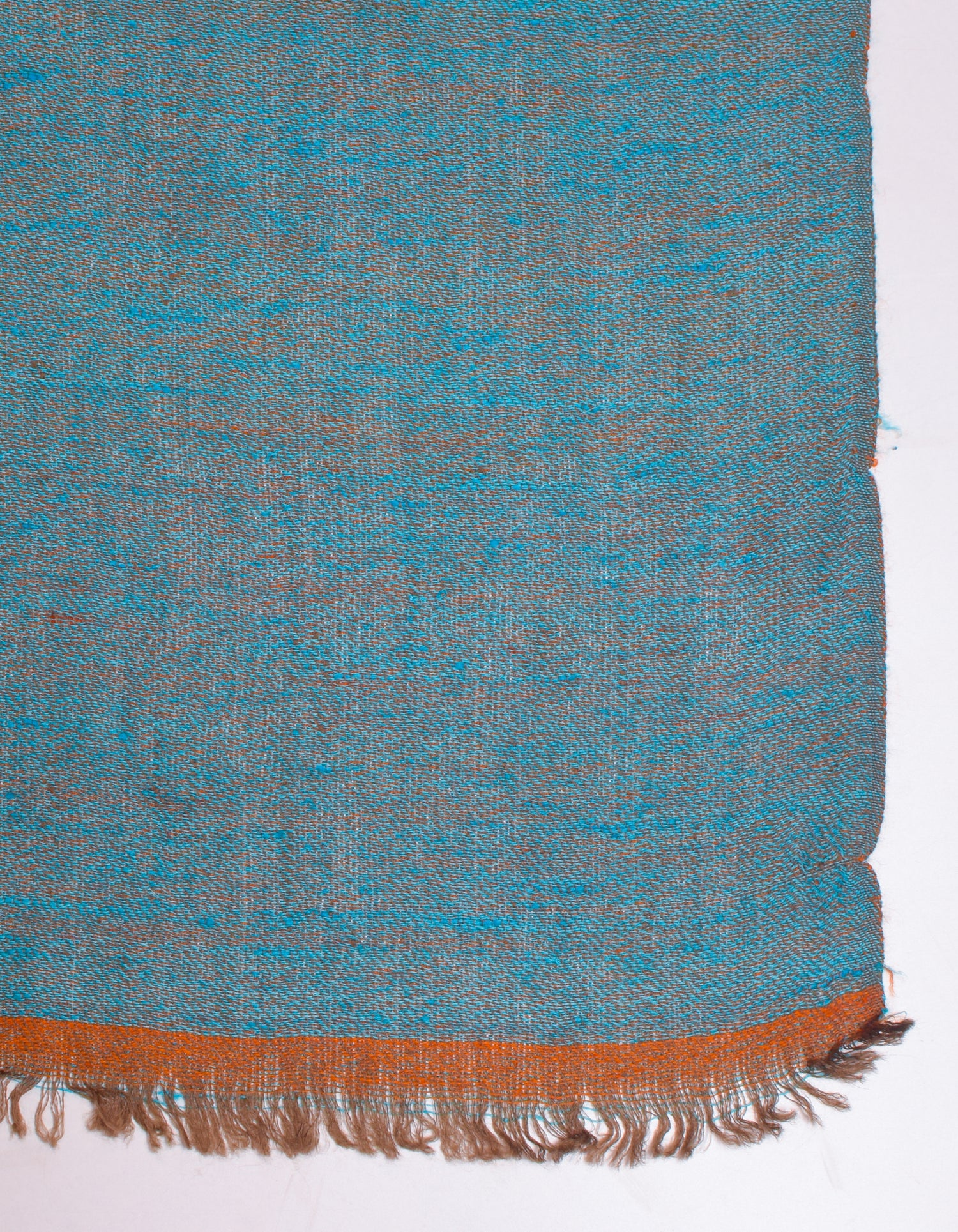 Marmalade Blue Handwoven Reversible Cashmere Pashmina Stole