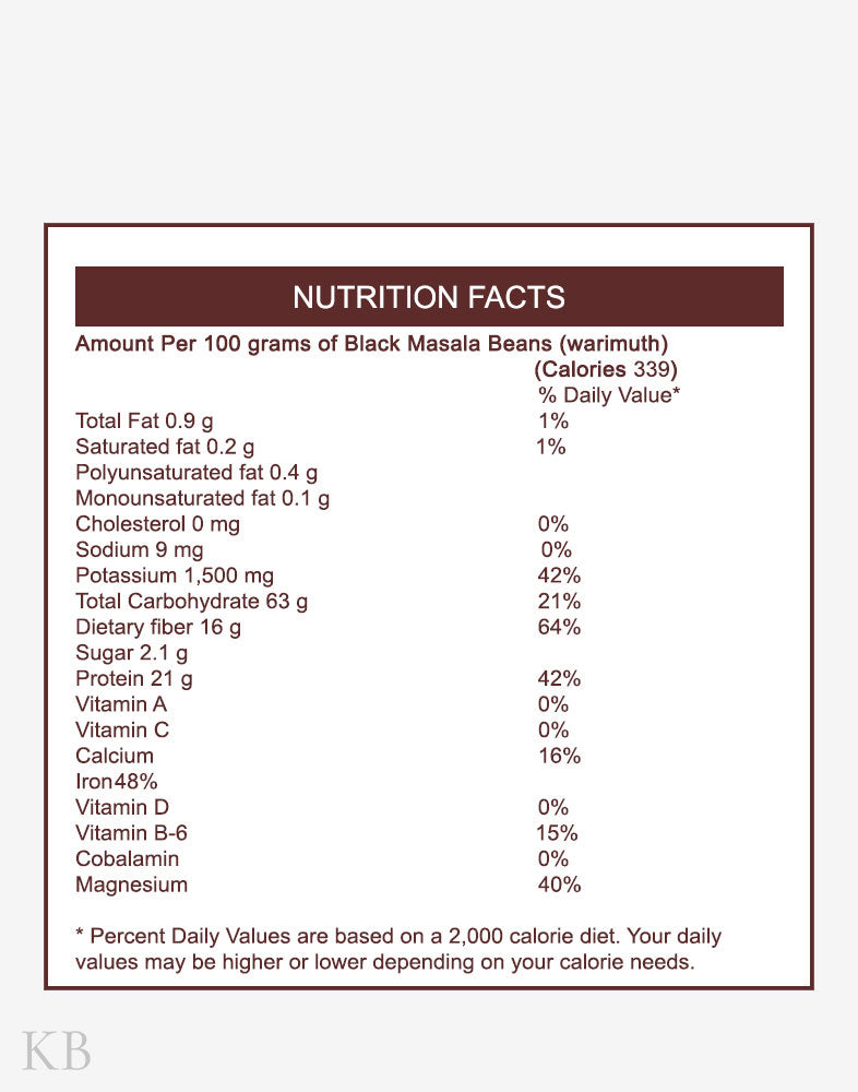 Koshur Black Masala Beans