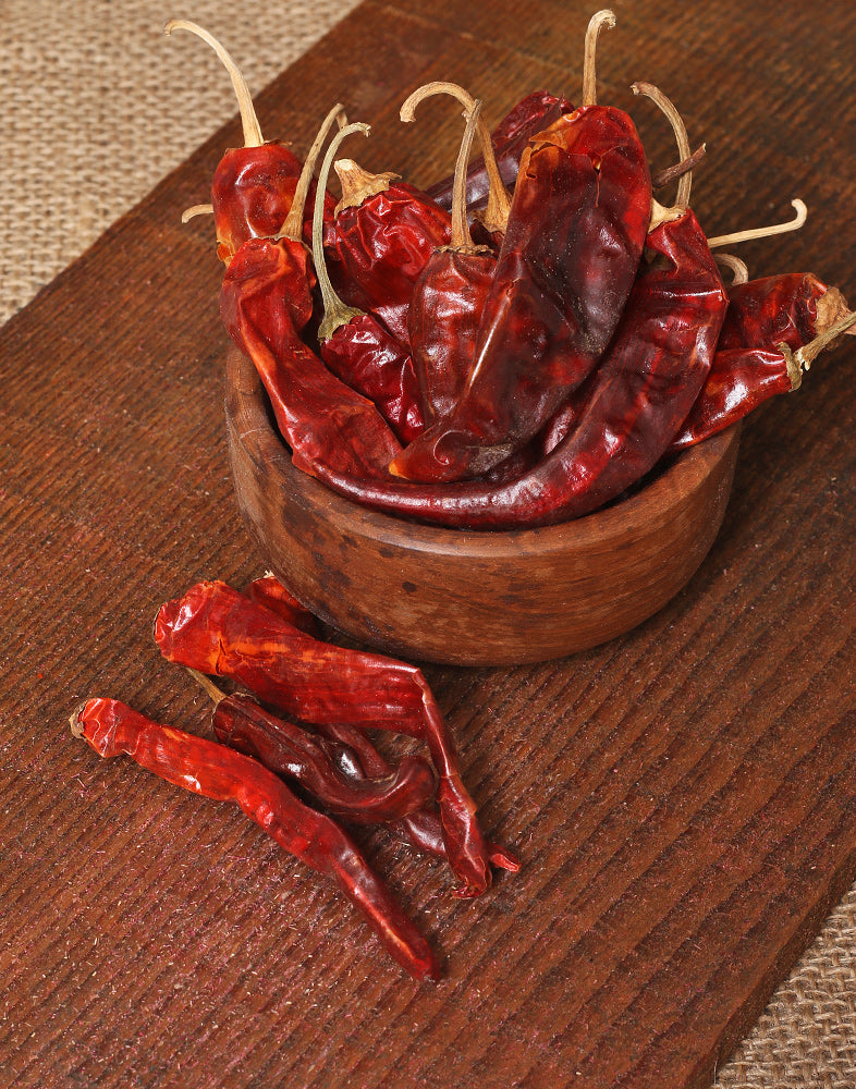 Dried Kashmiri Red chilies - KashmirBox.com