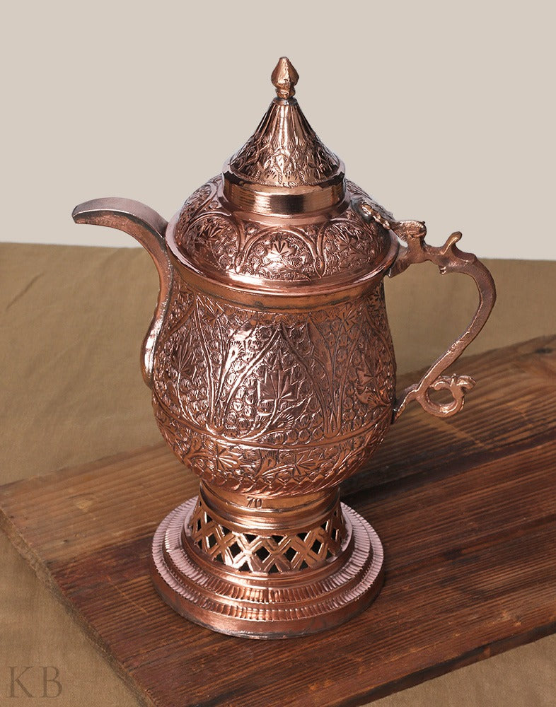 Brass Kashmiri Samovar Or Kettle