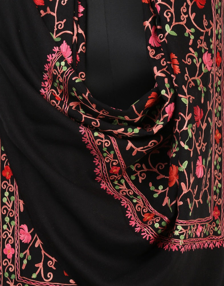 Surmayi Booen Cashmilon Shawl - Kashmir Box