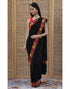 Surkh E Aftaab Georgette Embroidered Saree - KashmirBox.com