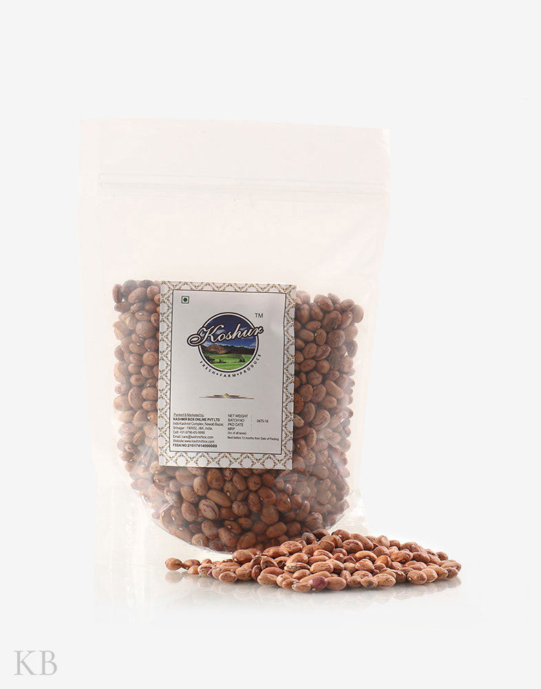 Koshur Cranberry Beans (Thull Rajma) - Kashmir Box