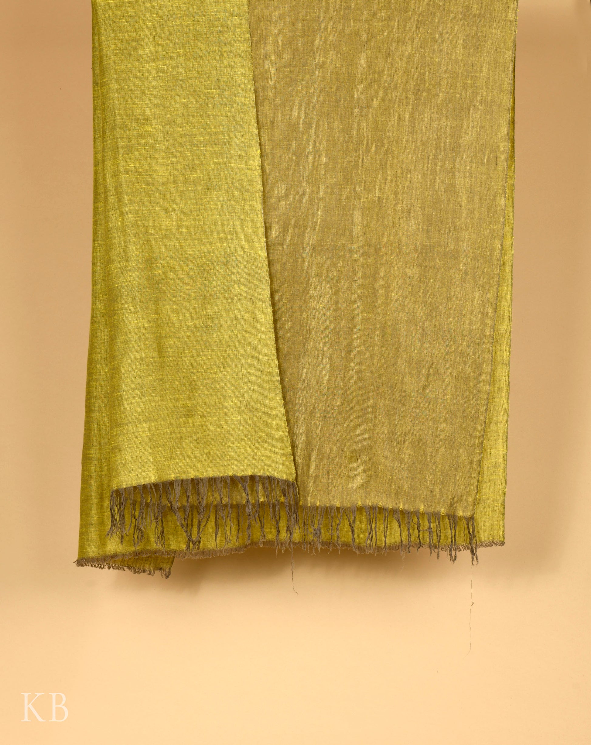 Olive Green Jamawar Pashmina Shawl