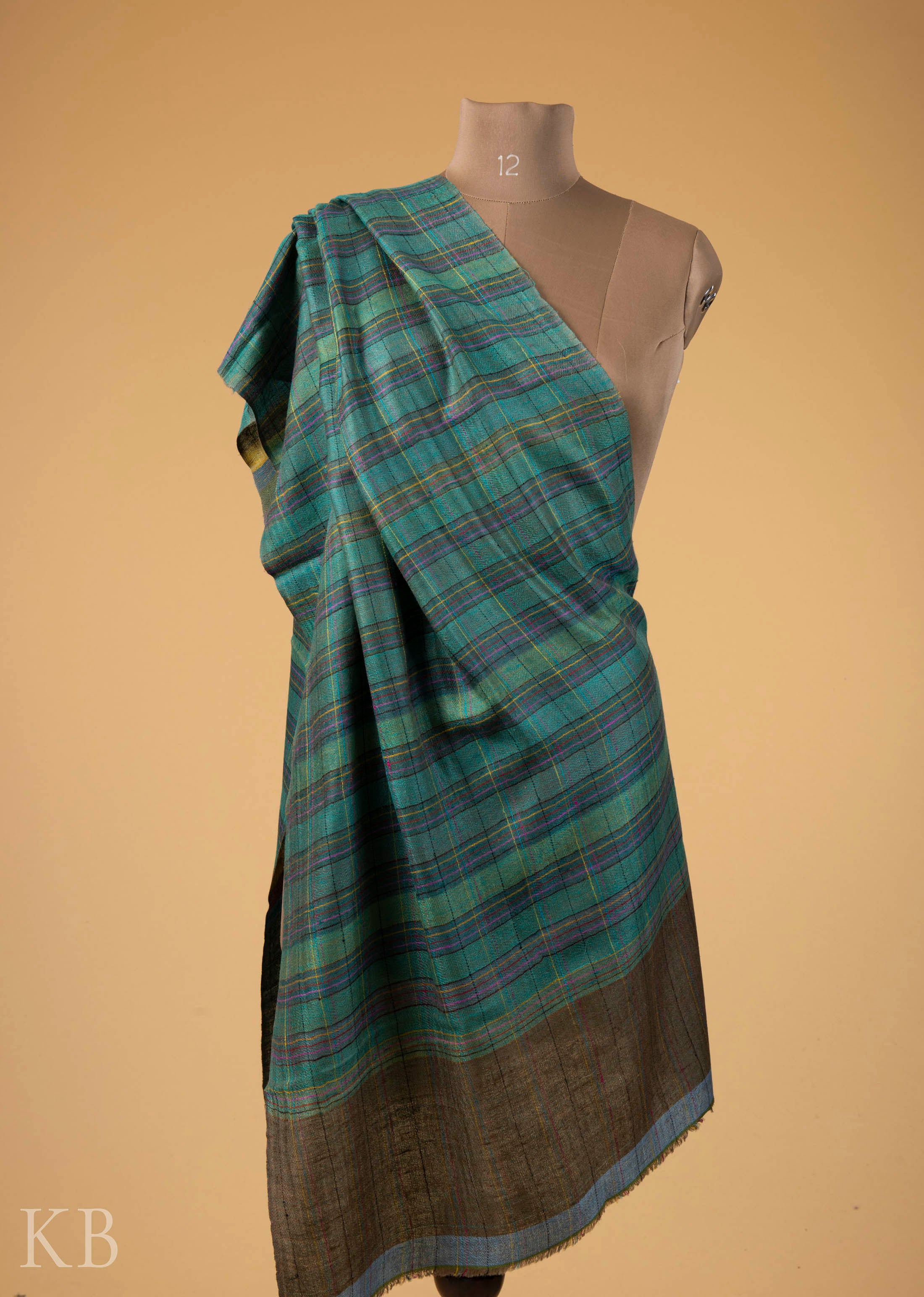 Multicolored Modern Design Pashmina Stole - Kashmir Box