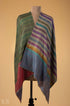 Modern Design Reversible Multicolored Pashmina Stole - Kashmir Box