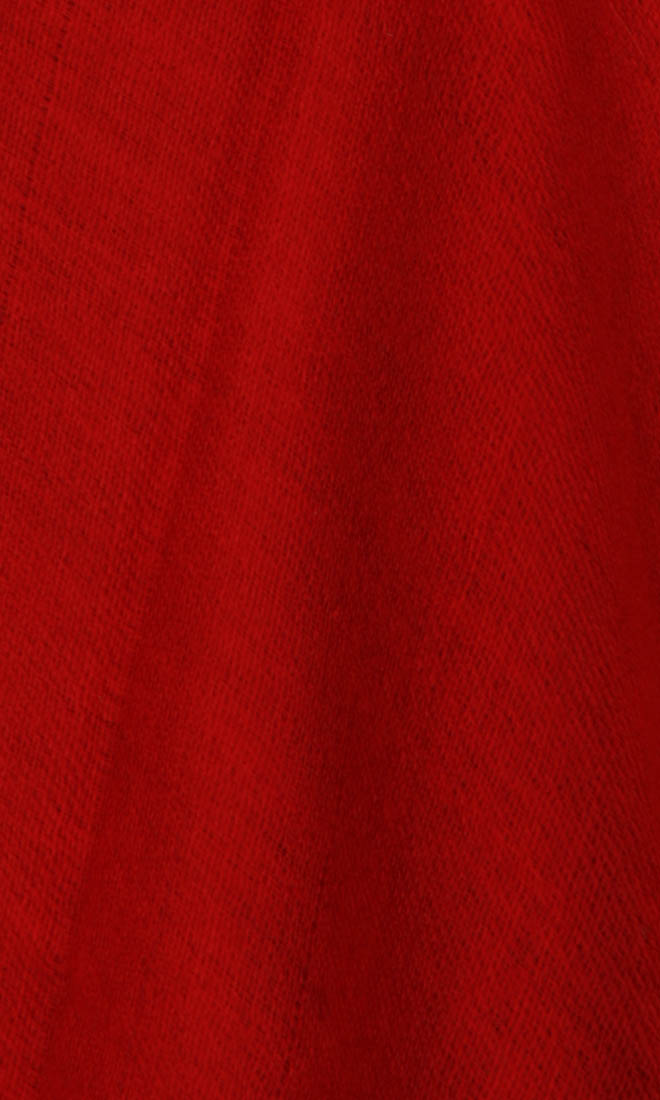 Red  Woolen Shawl - KashmirBox.com