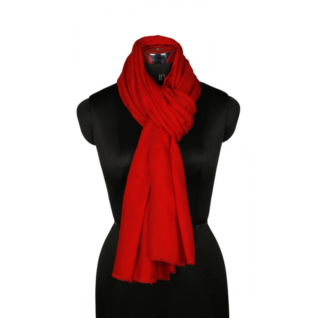 Red Woolen Scarf - KashmirBox.com