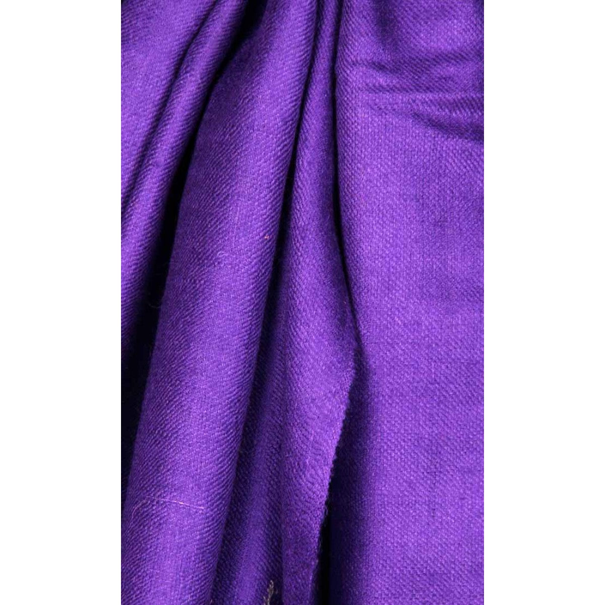 Purple Woolen Scarf - KashmirBox.com