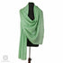 Seafoam Green Solid Cashmere Pashmina Shawl - Kashmir Box