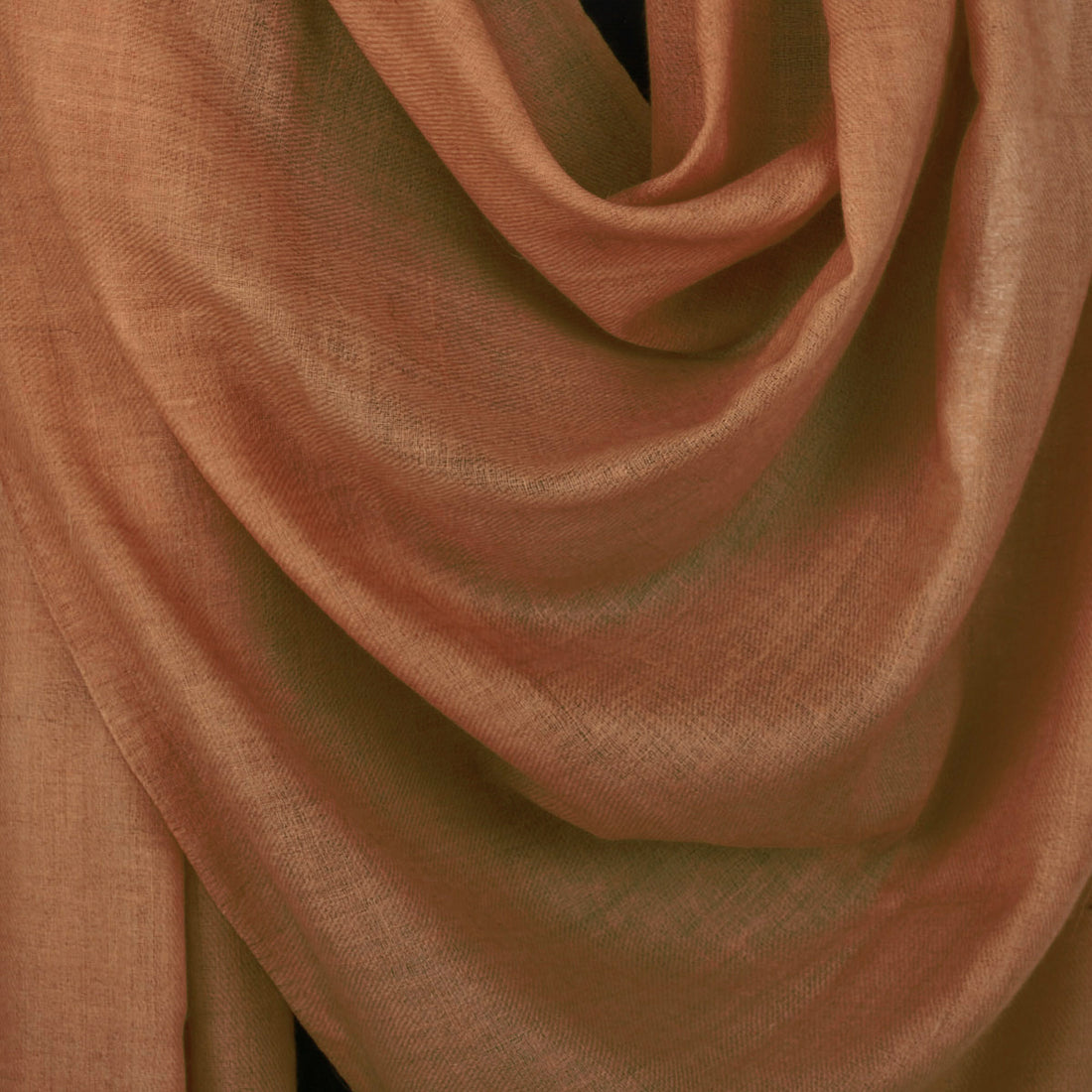 Earthy Brown Woolen Scarf - Kashmir Box