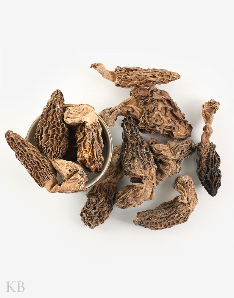 Dried Morel Mushrooms (25 Grams) - KashmirBox.com