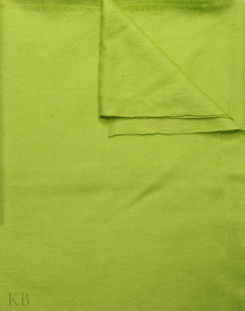 Lime Green Plain Cashmere Pashmina Shawl - Kashmir Box